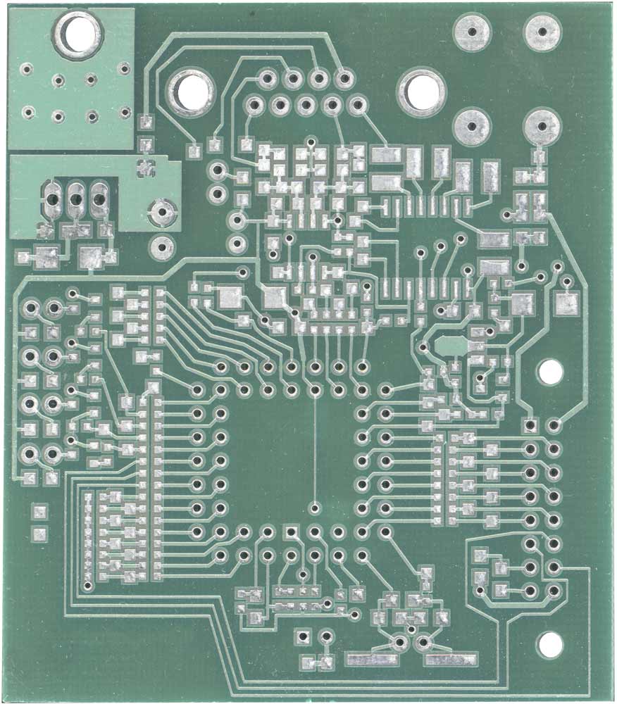 Example of a microcontroller based PCB